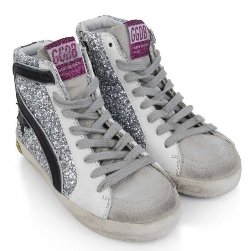 Golden Goose Deluxe Brand Glitter Slide BNWOT